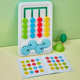 Maxbell Slide Puzzle Board Preschool Birthday Gifts Montessori Toy for Kids Children