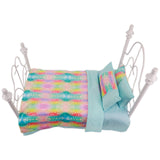 Maxbell 5 Pieces 18 inch Doll Bedding Accessories Set Baby Doll Bed Sheets Mini Toys