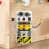 Maxbell Montessori Busy Board Kids Activity Sensory Board Toy for Girls Boys Age 3 + Robot