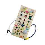 Maxbell Montessori Busy Board Kids Activity Sensory Board Toy for Girls Boys Age 3 + Dinosaur