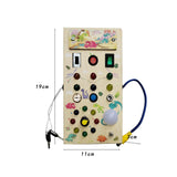 Maxbell Montessori Busy Board Kids Activity Sensory Board Toy for Girls Boys Age 3 + Dinosaur