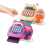 Maxbell Supermarket Store Toys Cash Register Kids Valentines Day Gifts for Baby Kids Brown