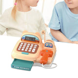 Maxbell Supermarket Store Toys Cash Register Kids Valentines Day Gifts for Baby Kids Brown