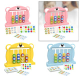 Maxbell Color Matching Slide Puzzle Preschool for Age 3 4 5 6 7 Years Old Boys Girls Light Pink