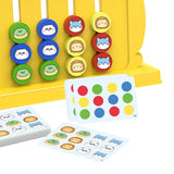 Maxbell Color Matching Slide Puzzle Preschool for Age 3 4 5 6 7 Years Old Boys Girls Yellow