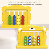Maxbell Color Matching Slide Puzzle Preschool for Age 3 4 5 6 7 Years Old Boys Girls Yellow
