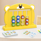 Maxbell Color Matching Slide Puzzle Preschool for Age 3 4 5 6 7 Years Old Boys Girls Yellow