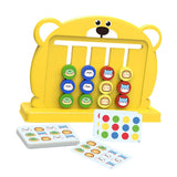 Maxbell Color Matching Slide Puzzle Preschool for Age 3 4 5 6 7 Years Old Boys Girls Yellow