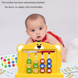 Maxbell Color Matching Slide Puzzle Preschool for Age 3 4 5 6 7 Years Old Boys Girls Yellow