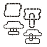 Maxbell DIY Road Building Toys Kids Valentines Gifts for Boys Girls Birthday Gifts