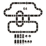 Maxbell DIY Road Building Toys Kids Valentines Gifts for Boys Girls Birthday Gifts