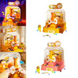 Maxbell Table Top Arcade Games Desk Game Lauching Marble Toys for Have Fun Preschool Yellow