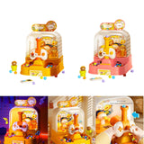 Maxbell Table Top Arcade Games Desk Game Lauching Marble Toys for Have Fun Preschool Yellow