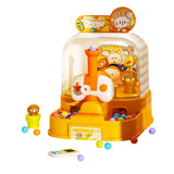 Maxbell Table Top Arcade Games Desk Game Lauching Marble Toys for Have Fun Preschool Yellow