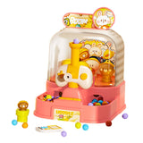 Maxbell Table Top Arcade Games Desk Game Lauching Marble Toys for Have Fun Preschool Pink