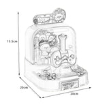 Maxbell Table Top Arcade Games Desk Game Lauching Marble Toys for Have Fun Preschool Pink