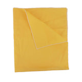 Maxbell 18" Doll Bedding Gift Set Miniature Kids Pretend Toy with Quilt Cover Pillow Yellow