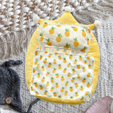 Maxbell Doll Bedding Set Soft Children Gift Adorable with Comforter and Pillow Decor