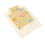 Maxbell Doll Bedding Accessories Printed for Doll Cradles 10-25cm Doll Doll Bunkbeds