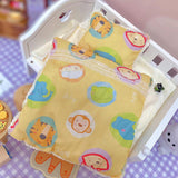 Maxbell Doll Bedding Accessories Printed for Doll Cradles 10-25cm Doll Doll Bunkbeds