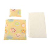 Maxbell Doll Bedding Accessories Printed for Doll Cradles 10-25cm Doll Doll Bunkbeds