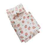 Maxbell Doll Bedding Set Include Mattress Quilt Pillow for 10-25cm Doll Doll Cribs