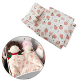 Maxbell Doll Bedding Set Include Mattress Quilt Pillow for 10-25cm Doll Doll Cribs