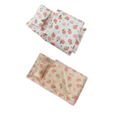 Maxbell Doll Bedding Set Include Mattress Quilt Pillow for 10-25cm Doll Doll Cribs