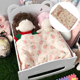 Maxbell Doll Bedding Set Include Mattress Quilt Pillow for 10-25cm Doll Doll Cribs