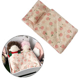 Maxbell Doll Bedding Set Include Mattress Quilt Pillow for 10-25cm Doll Doll Cribs