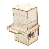 Maxbell Wood Science Project Kits Automatic Swallowing Machine Saving Bank for Girls