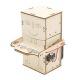 Maxbell Wood Science Project Kits Automatic Swallowing Machine Saving Bank for Girls