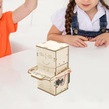 Maxbell Wood Science Project Kits Automatic Swallowing Machine Saving Bank for Girls