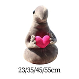 Maxbell Plush Alien Stuffed Toy Cute Soft Plush Pillows Valentines Day Gifts for Her 23cm