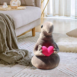 Maxbell Plush Alien Stuffed Toy Cute Soft Plush Pillows Valentines Day Gifts for Her 35cm