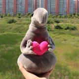 Maxbell Plush Alien Stuffed Toy Cute Soft Plush Pillows Valentines Day Gifts for Her 35cm