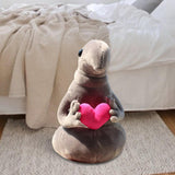 Maxbell Plush Alien Stuffed Toy Cute Soft Plush Pillows Valentines Day Gifts for Her 45cm