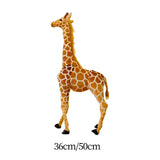 Maxbell Kids Plush Giraffe Toy Cuddly Cushion Throw Pillow for Bedroom Living Room