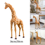 Maxbell Kids Plush Giraffe Toy Cuddly Cushion Throw Pillow for Bedroom Living Room
