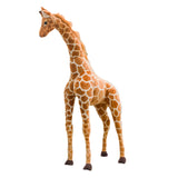 Maxbell Kids Plush Giraffe Toy Cuddly Cushion Throw Pillow for Bedroom Living Room