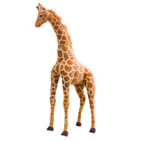 Maxbell Kids Plush Giraffe Toy Cuddly Cushion Throw Pillow for Bedroom Living Room