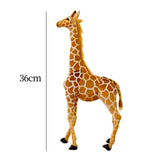 Maxbell Kids Plush Giraffe Toy Cuddly Cushion Throw Pillow for Bedroom Living Room