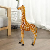 Maxbell Kids Plush Giraffe Toy Cuddly Cushion Throw Pillow for Bedroom Living Room