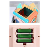 Maxbell Baby Activity Cube Baby Activity Center for Birthday Gifts Sharing Preschool red