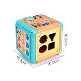 Maxbell Baby Activity Cube Baby Activity Center for Birthday Gifts Sharing Preschool green