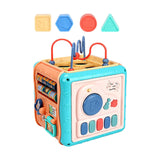 Maxbell Baby Activity Cube Baby Activity Center for Birthday Gifts Sharing Preschool green