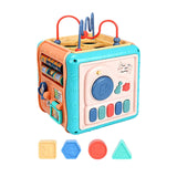 Maxbell Baby Activity Cube Baby Activity Center for Birthday Gifts Sharing Preschool green