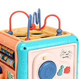 Maxbell Baby Activity Cube Baby Activity Center for Birthday Gifts Sharing Preschool green