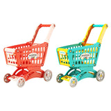 Maxbell Kids Shopping Cart Trolley Toys Valentines Gifts for Kids Role Playing Games Red