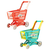 Maxbell Kids Shopping Cart Trolley Toys Valentines Gifts for Kids Role Playing Games Red